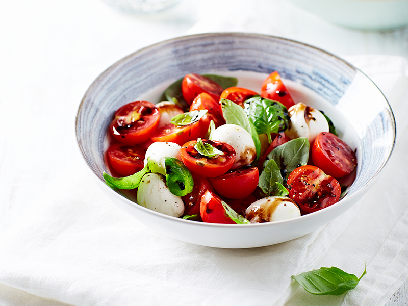 Mozzarella and Cherry Tomato Salad