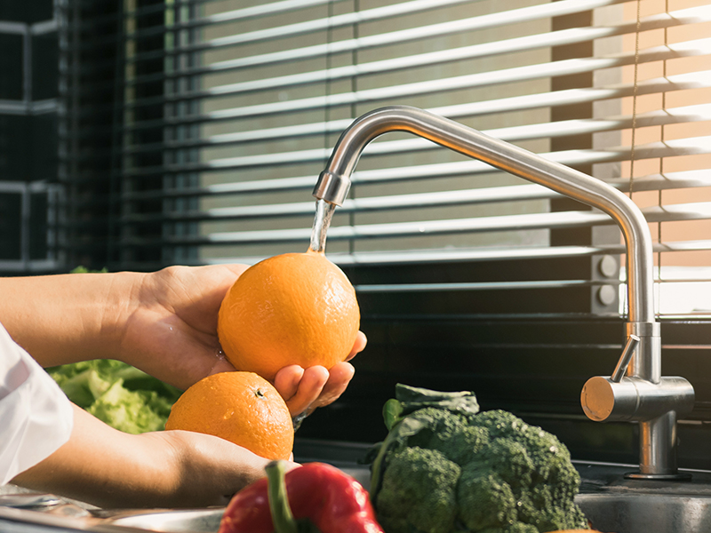 Disinfect Fruit and Veggies